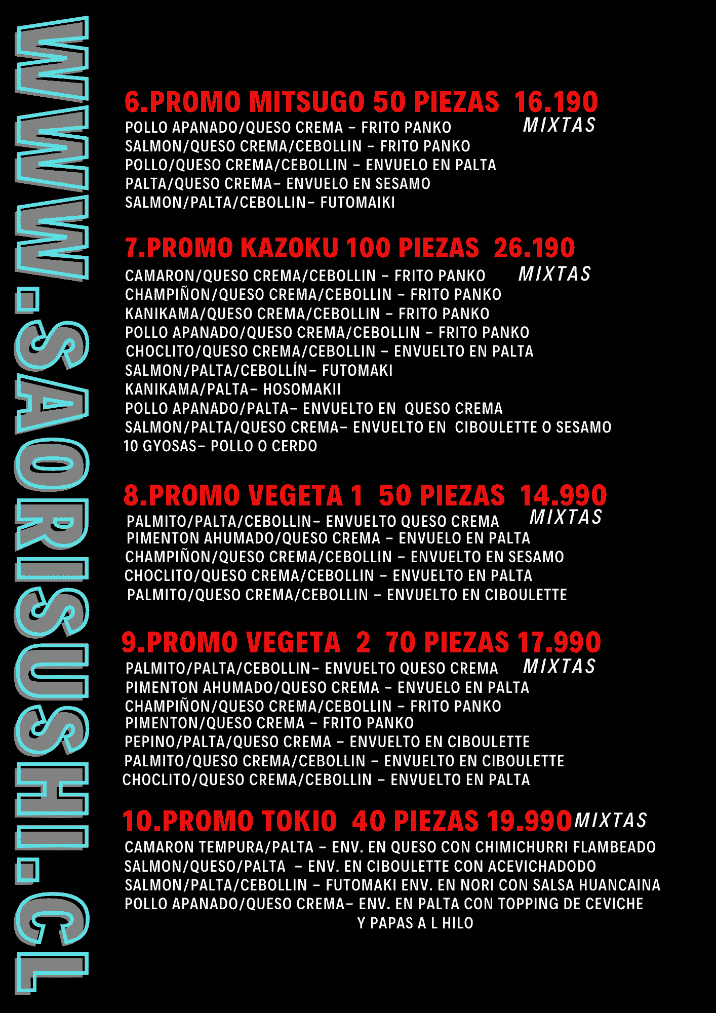 promociones sushi